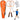 Badminton-Set, 3 Schläger, Federbälle, orangefarbene Tasche
