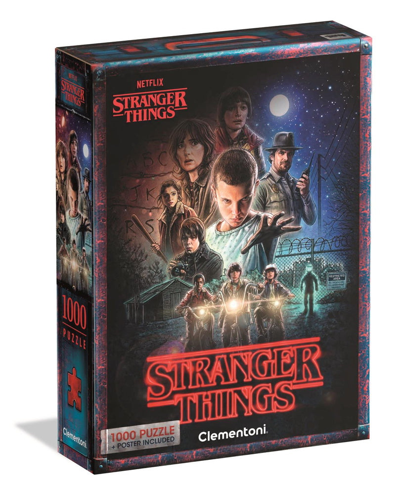 Puzzle 1000 NETFLIX STRANGER THINGS 1 Poster Clementoni 39978
