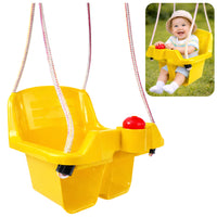 Yellow bucket swing for children 5237