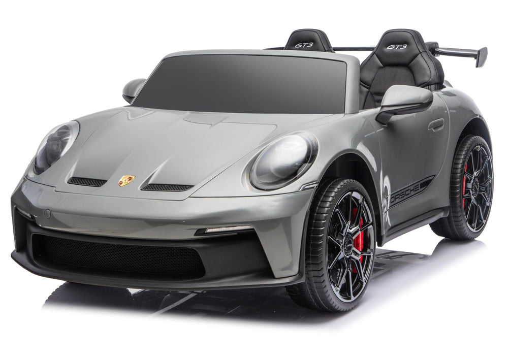 LEAN CARS DK-P911 Porsche GT3 24V Elektroauto, Grau – Produktabbildung 2