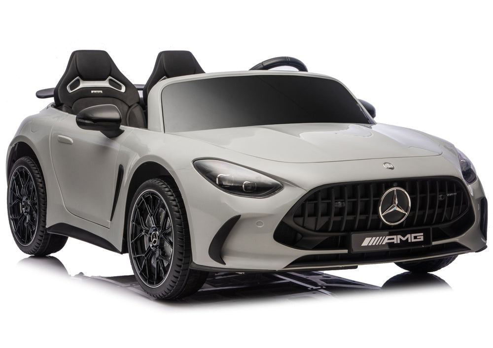 LEAN CARS Mercedes AMG DK-GT63 24V Hellgraues batteriebetriebenes Fahrzeug