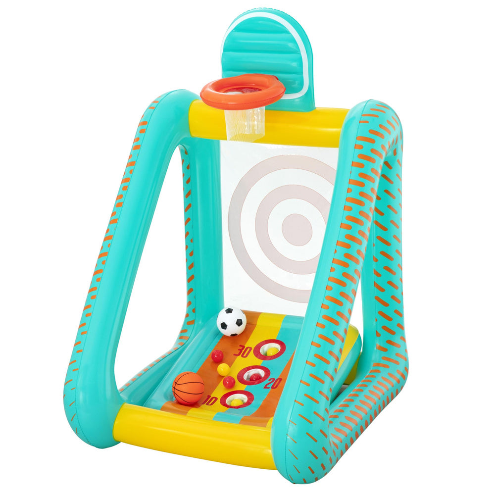 Inflatable 3-in-1 Garden Game Basketball Target Bestway 52813 (2)