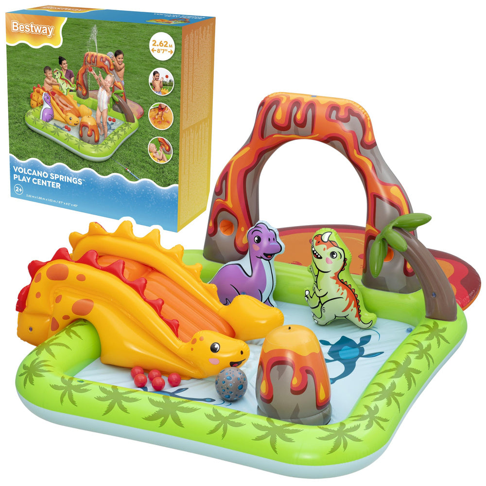 Dinosaur play center with volcano balls Bestway 53172