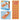 Inflatable pool mattress orange Bestway 43015