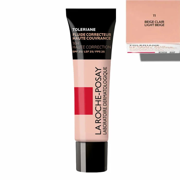 LA ROCHE-POSAY La Roche Posay Toleriane Full Coverage Makeup Spf25 11 Light Beige 30ml