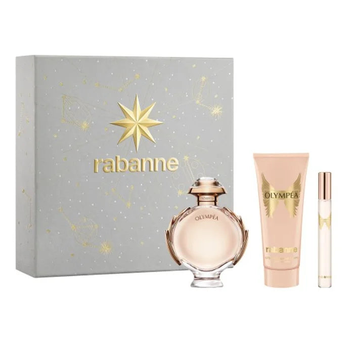 Rabanne Olympéa Eau de Parfum Spray 80ml 3-Piece Set