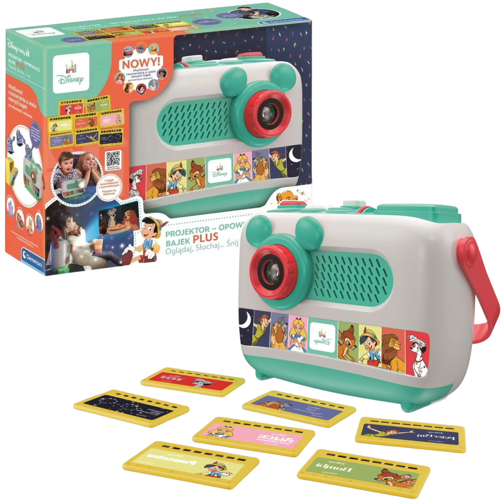 Disney PLUS Geschichten-Projektor Clementoni 50455