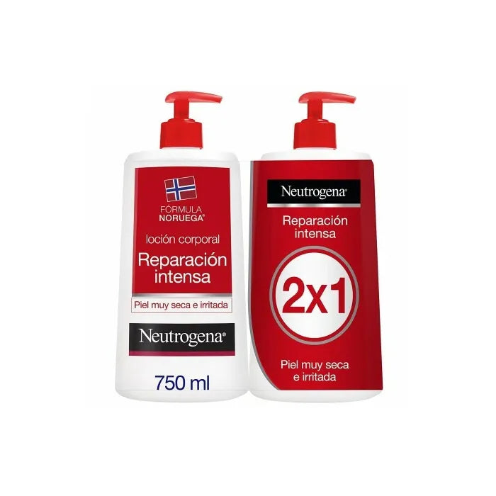 Neutrogena Intense Repair Body Lotion 750 ml + 750 ml