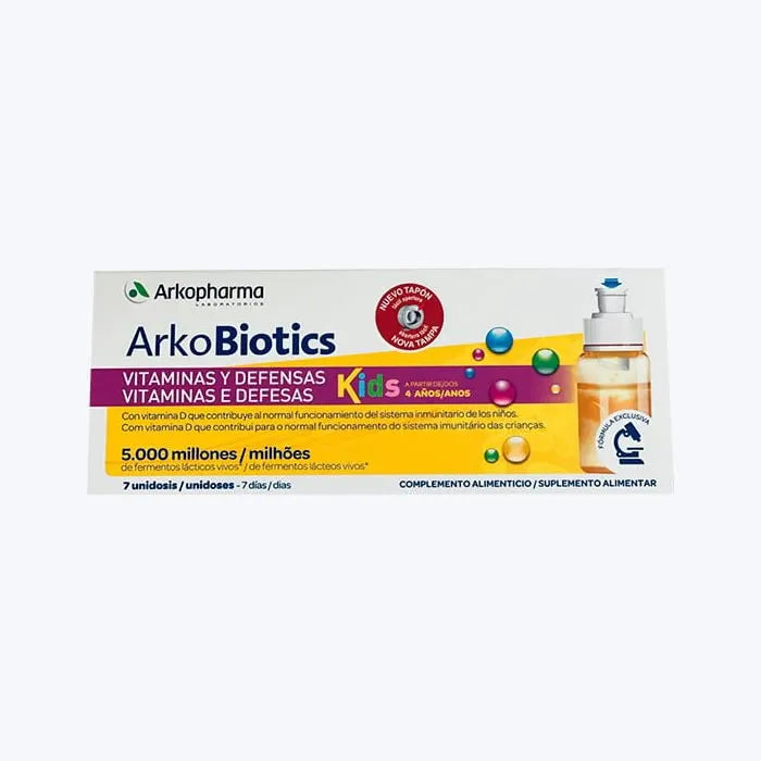 ARKOPHARMA Arkobiotics Vitamine und Abwehrkräfte Kinder 7 Dosen