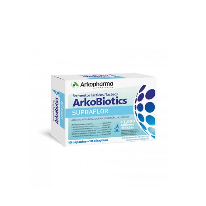 ARKOPHARMA Arkobiotics Supraflor 10 Kapseln