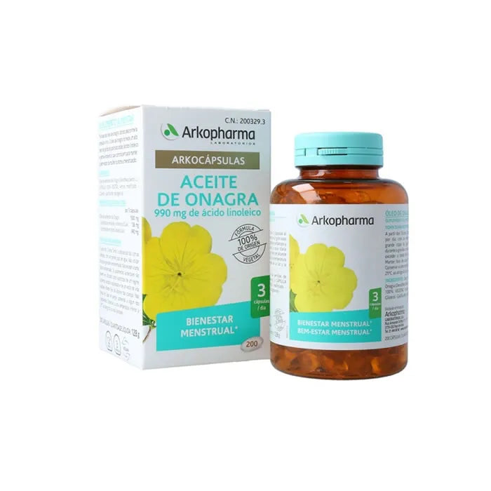 ARKOPHARMA Arkocapsulas Onagra Oil 200 Kapseln
