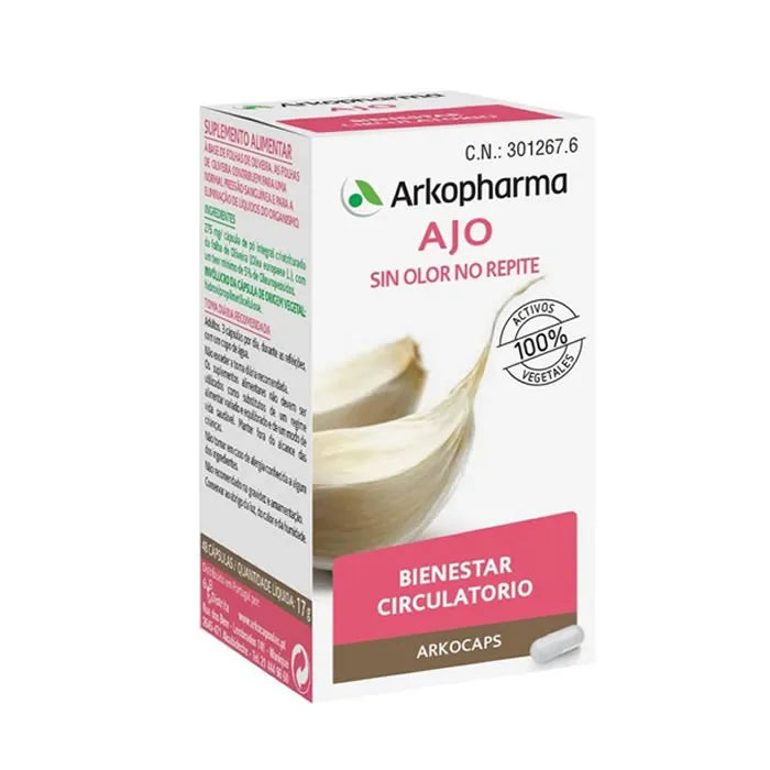 ARKOPHARMA Arkocapsulas Knoblauch 84 Kapseln