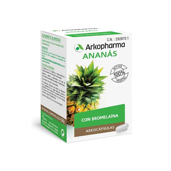 Arkopharma Arkocapsulas Ananas 84 Kapseln