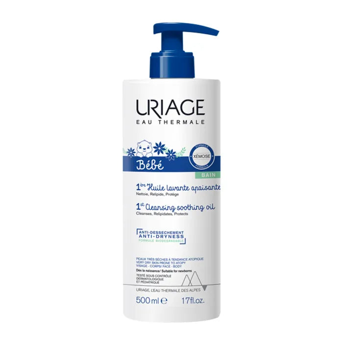 Uriage Baby 1st Cleansing Soothing Oil 500ml