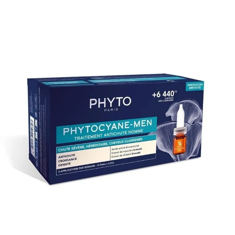 Phyto Phytocyane Men Anti-Hair Loss Treatment 12x3.5ml