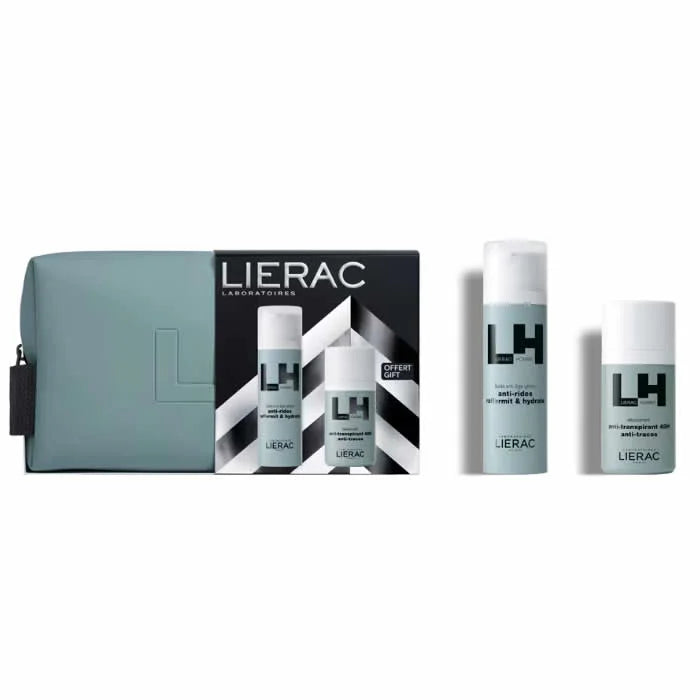 Lierac Homme Fluide Anti Age Global 50ml Set 3 Artikel