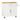 HOMCOM Küchenwagen Servierwagen Kücheninsel, 1 Gewürzregal, 1 Handtuchhalter, 109 cm x 40 cm x 89 cm, Weiß