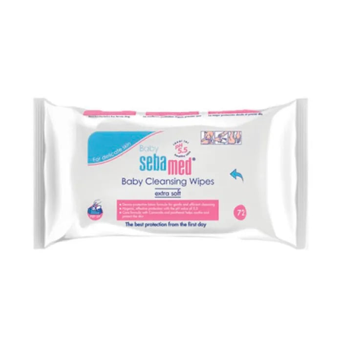 Sebamed Baby Cleansing Wipes 72 pcs