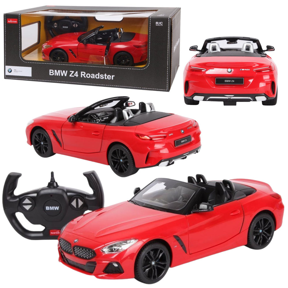Remote Controlled R/C BMW Z4 Roadster Rastar 1:14 Red