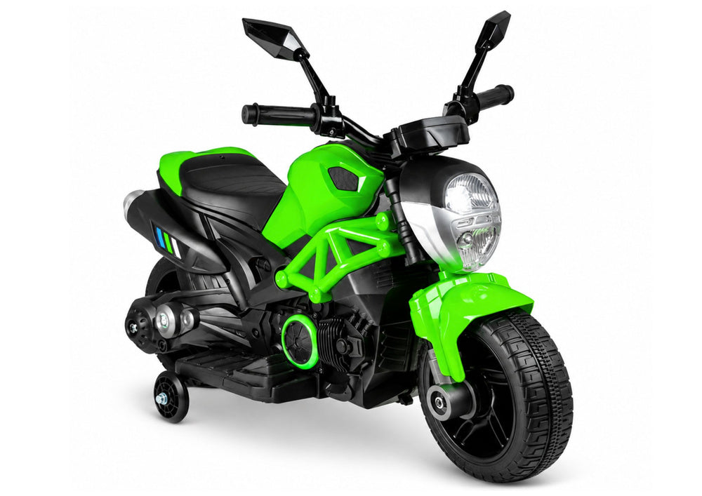 LEAN CARS Motorrad GTM1188 Grün LED Frontscheinwerfer 1x35W