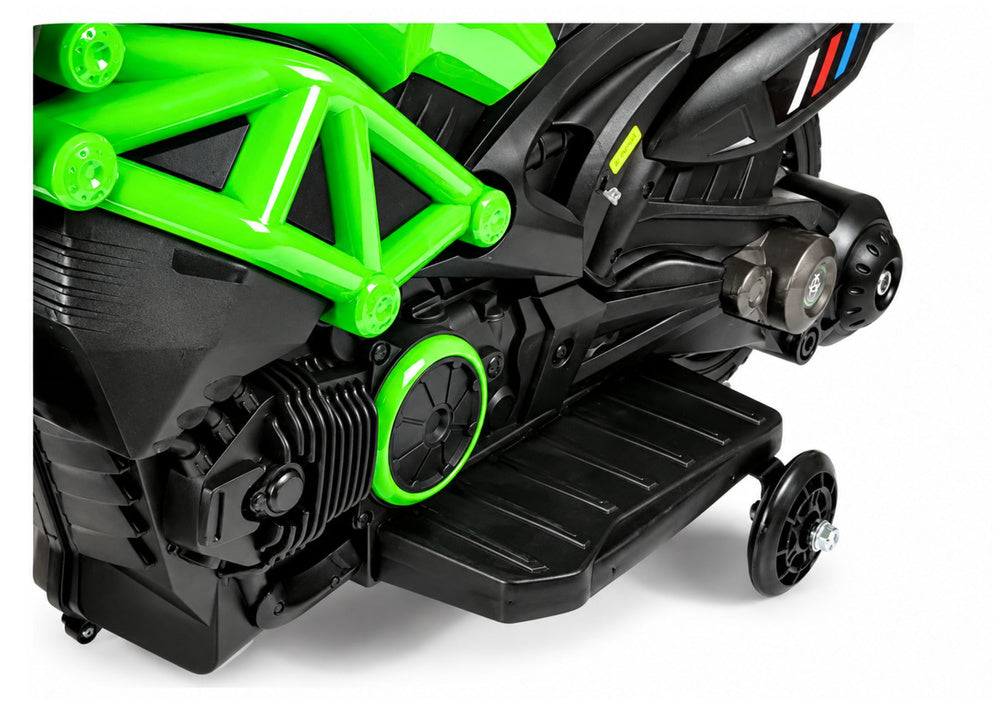 LEAN CARS Motorrad GTM1188 Grün LED Frontscheinwerfer 1x35W – Produktabbildung 5