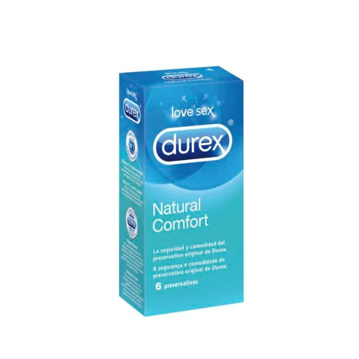 Durex Natural Comfort Condoms 6 Pack