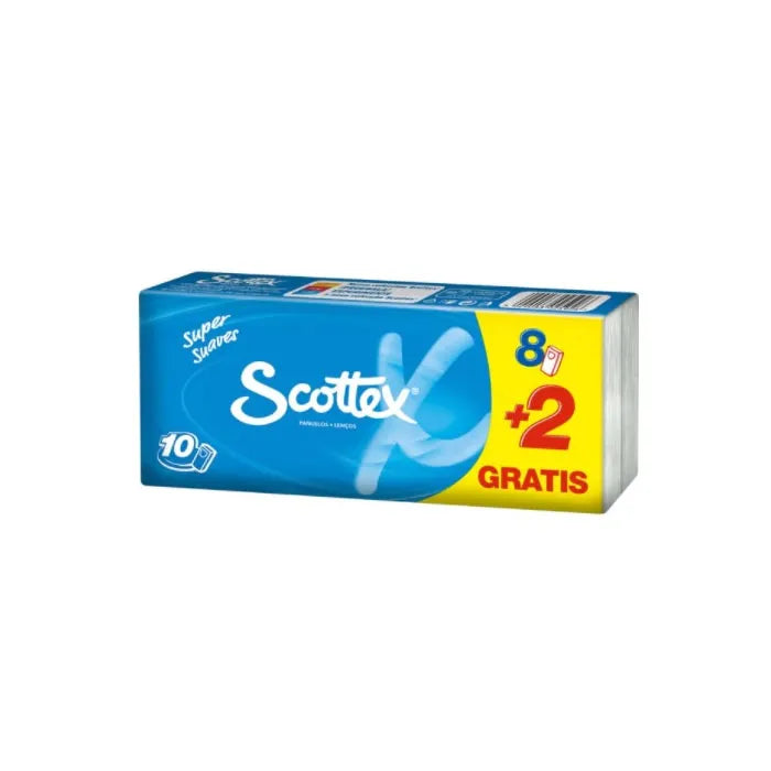 Scottex pocket tissues 3-ply 10 packs