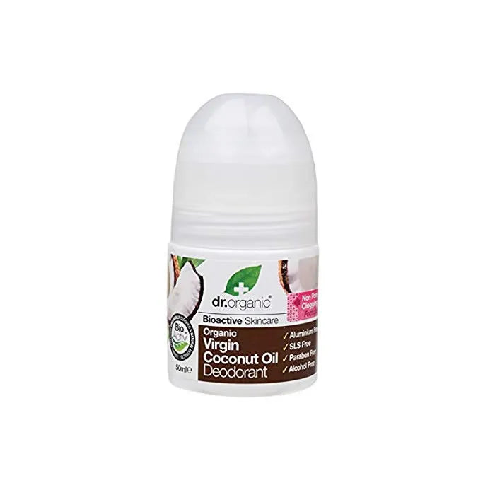 DR. ORGANIC Dr Organic Virgin Coconut Oil Deodorant Roll On 50ml