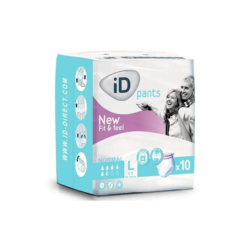Id Pants Normal Fit Feel L Large 10 Units