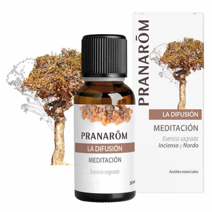 PRANARÔM Pranarom Meditation Diffusion Sacred Incense Organic Essential Oil 30ml