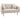 HOMCOM 2er-Sofa Sofa Couch, Modern-Design, inkl. 2 Kissen, Holzbeine, 130 x 70 x 80 cm, Creme