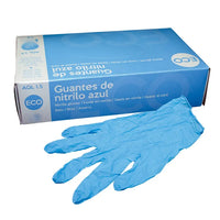 Abena Nitrile Protective Gloves Blue M 150pcs