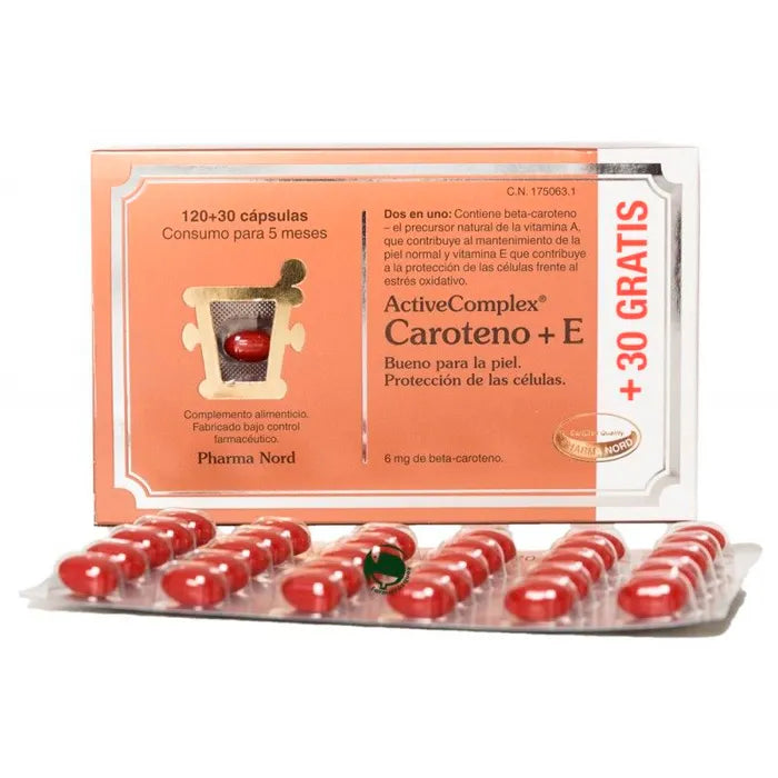 Pharma Nord ActiveComplex Caroteno+E 120+30 capsules