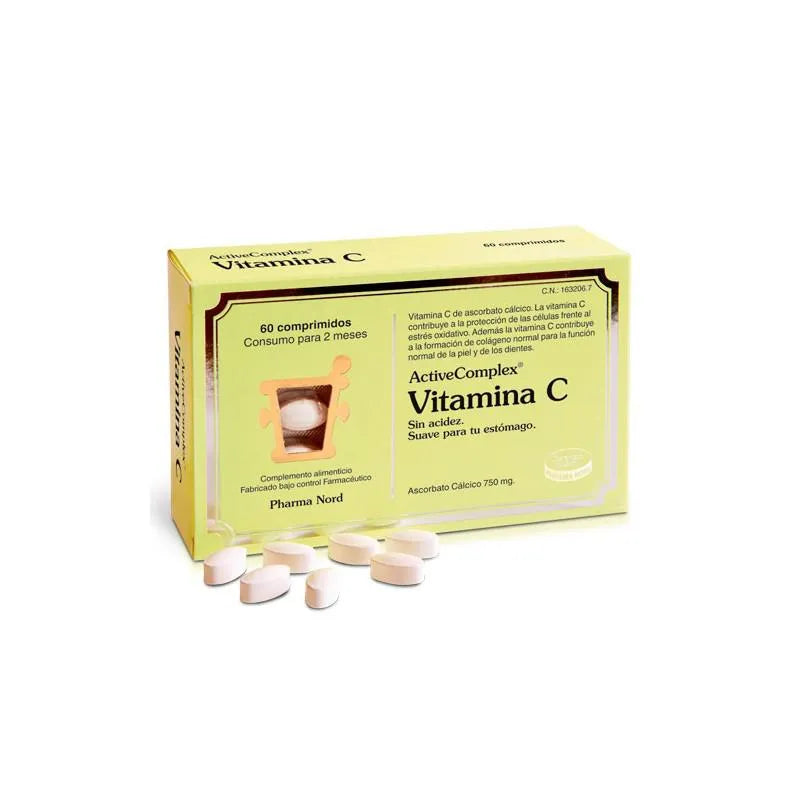 Pharma Nord Active Vit C 60 tablets calcium ascorbate