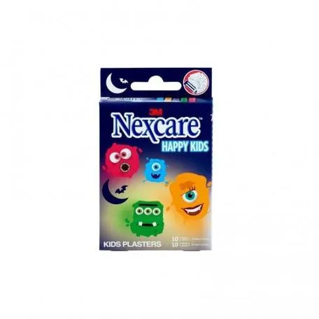 Nexcare Kids Monster Plasters 20 Assorted Units