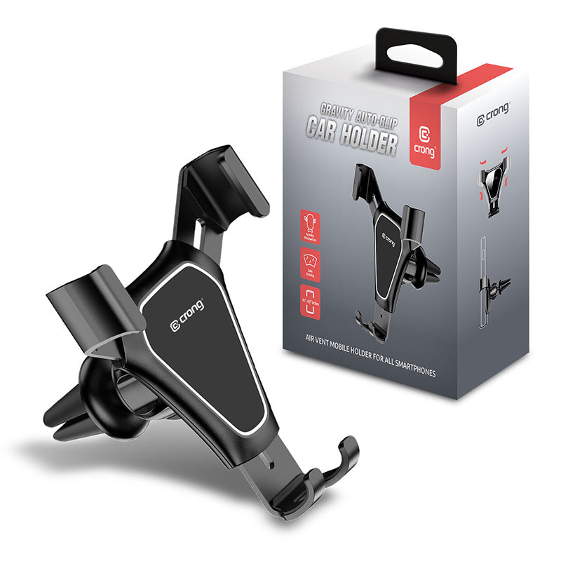 Autohalterung Crong Gravity Auto-Clip - Gravitační Autohalterung für das Handyy 4,7" - 6,5" (schwarz) – Produktabbildung 2