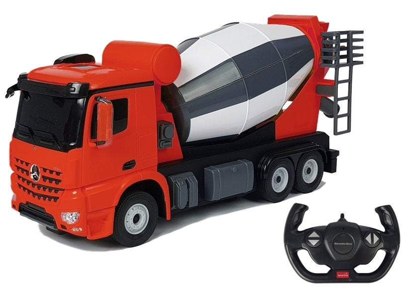 RC Mercedes-Benz Arocs Rastar 1:14 scale car, red (2)