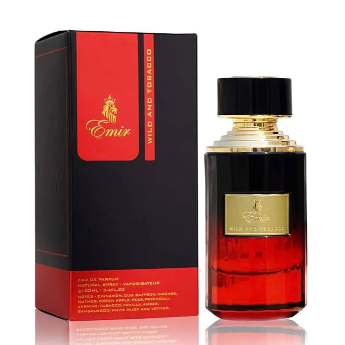 Paris Corner Emir Wild and Tobacco Eau De Parfum 100ml Spray