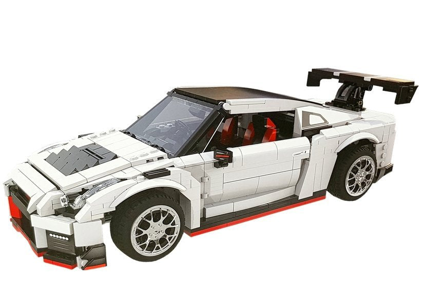 Building blocks sports car white 1322 pcs (2)