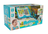Toy Cash Register Blue with Basket (7)