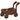 Outsunny Hochbeet Holz, Pflanzbeet in Wagenform Frühbeet mit 4 Rädern Griff Gartenbeet 68 x 38 x 52cm