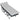 Foldable camping cot with mattress, pillow, and side pocket, 185 x 68 x 37 cm, up to 150 kg, light grey