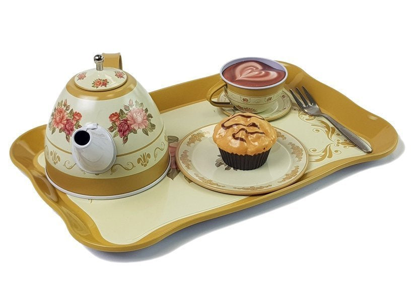Tea service: tableware + confectionery (2)