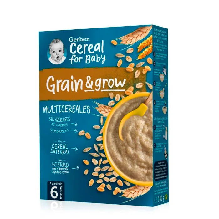 Gerber Multigrain Pap 0% 180g