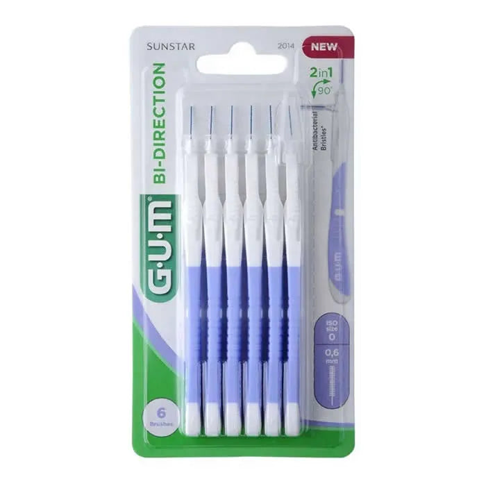 Gum Bi-Direction XS 0.6mm 6 pieces