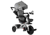 LEAN Toys Dreirad PRO300 Grau – Produktabbildung 2