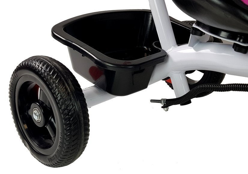 LEAN Toys Dreirad PRO300 Grau – Produktabbildung 6