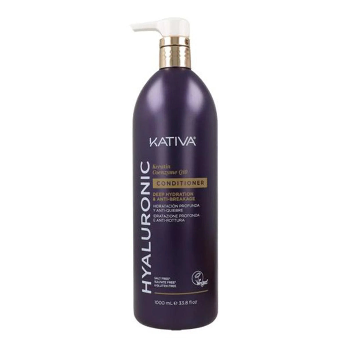 Kativa Hyaluronic Keratin and Coenzyme Q10 Conditioner 1000ml