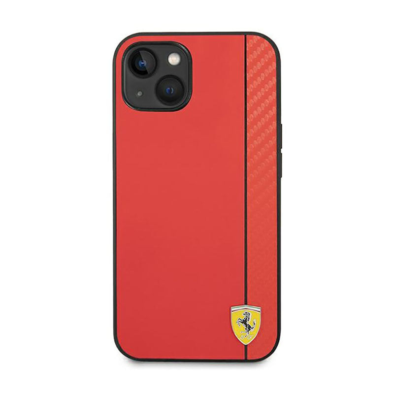 Ferrari Carbon - Hülle für iPhone 14 Plus (rot) – Produktabbildung 3