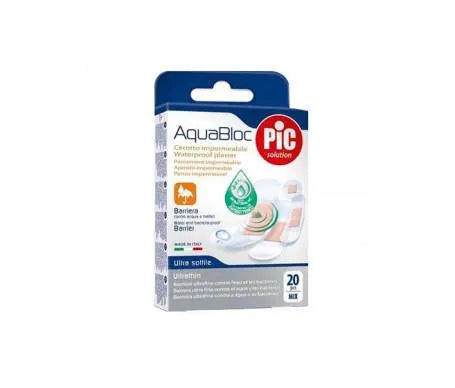 Pic Aquabloc Bactericida Adhe 22,5mm 20u